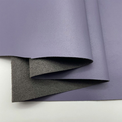 石灰灰色のLitchiパターン家具製造販売業ポリ塩化ビニール革物質的な1.55mm厚く