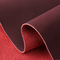 Puの革皮の柔らかさはハンドバッグ ベルト材料のための人工的な総合的で黒い伸張の革生地に革を張る